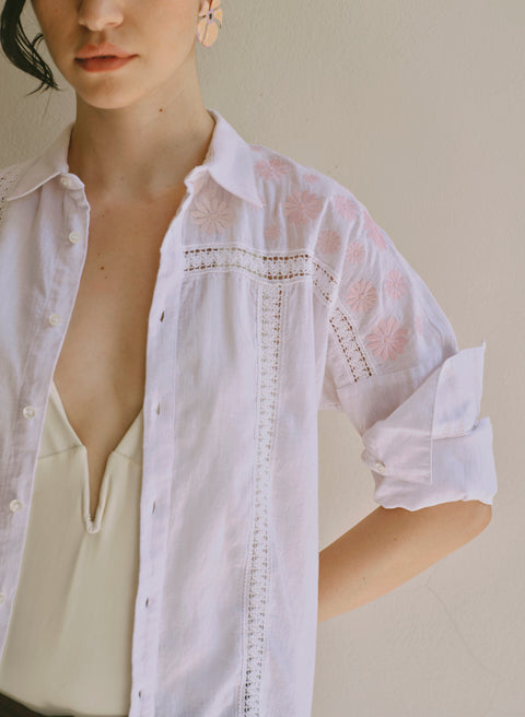 Blusa fotocromática Lino Algodón Camalionica
