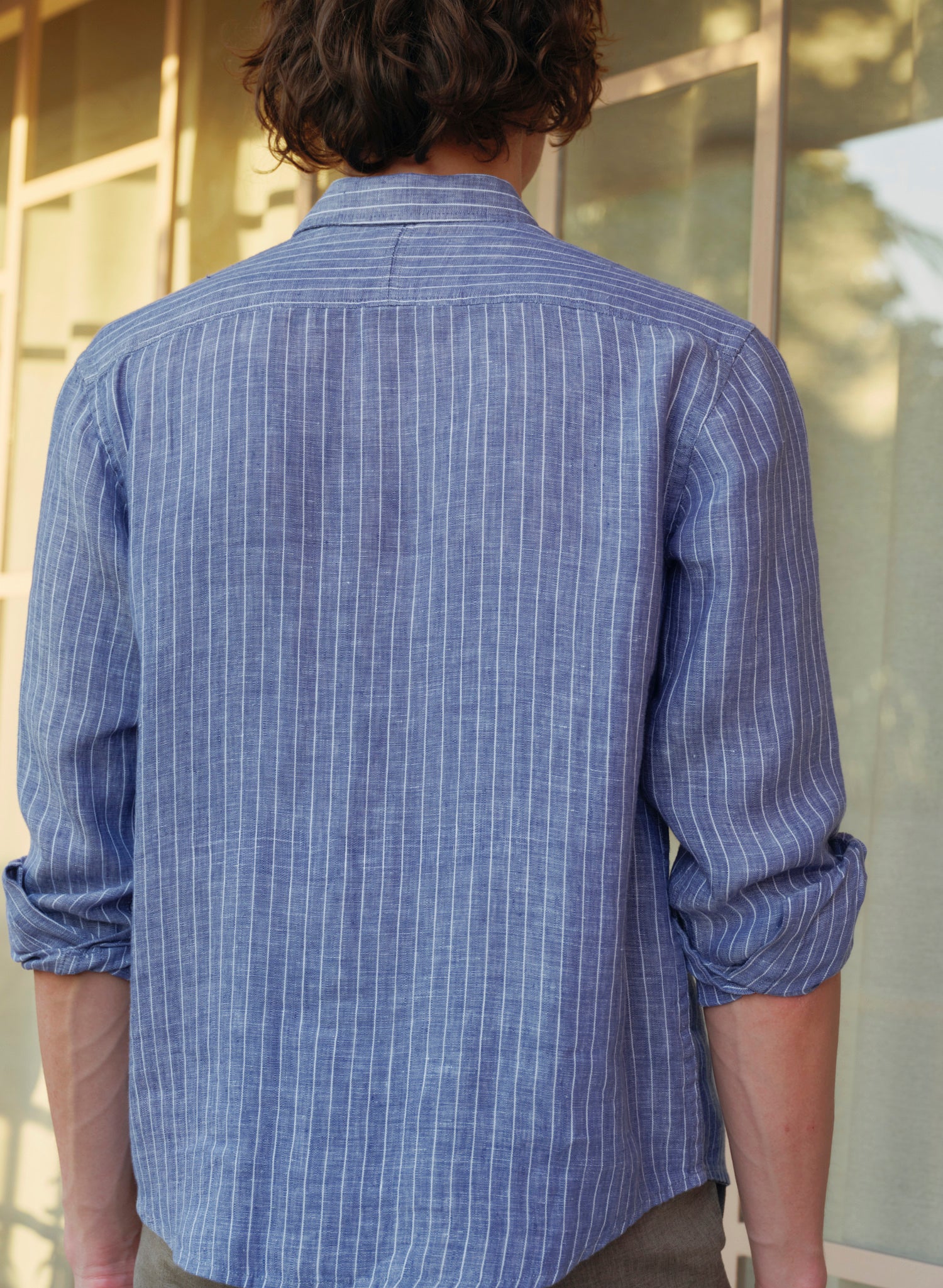 Camisa manga larga 100% Lino Balem