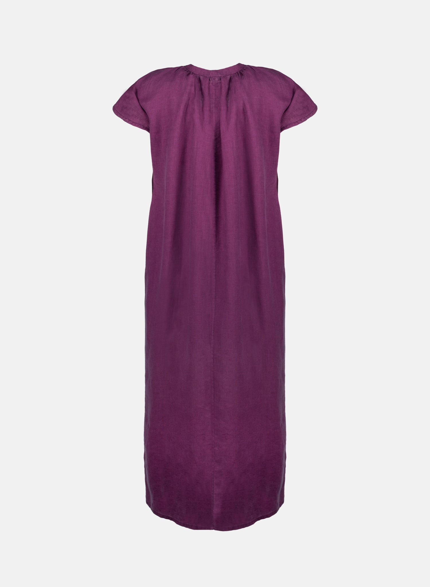 Vestido corto Lino Algodón Paranzella