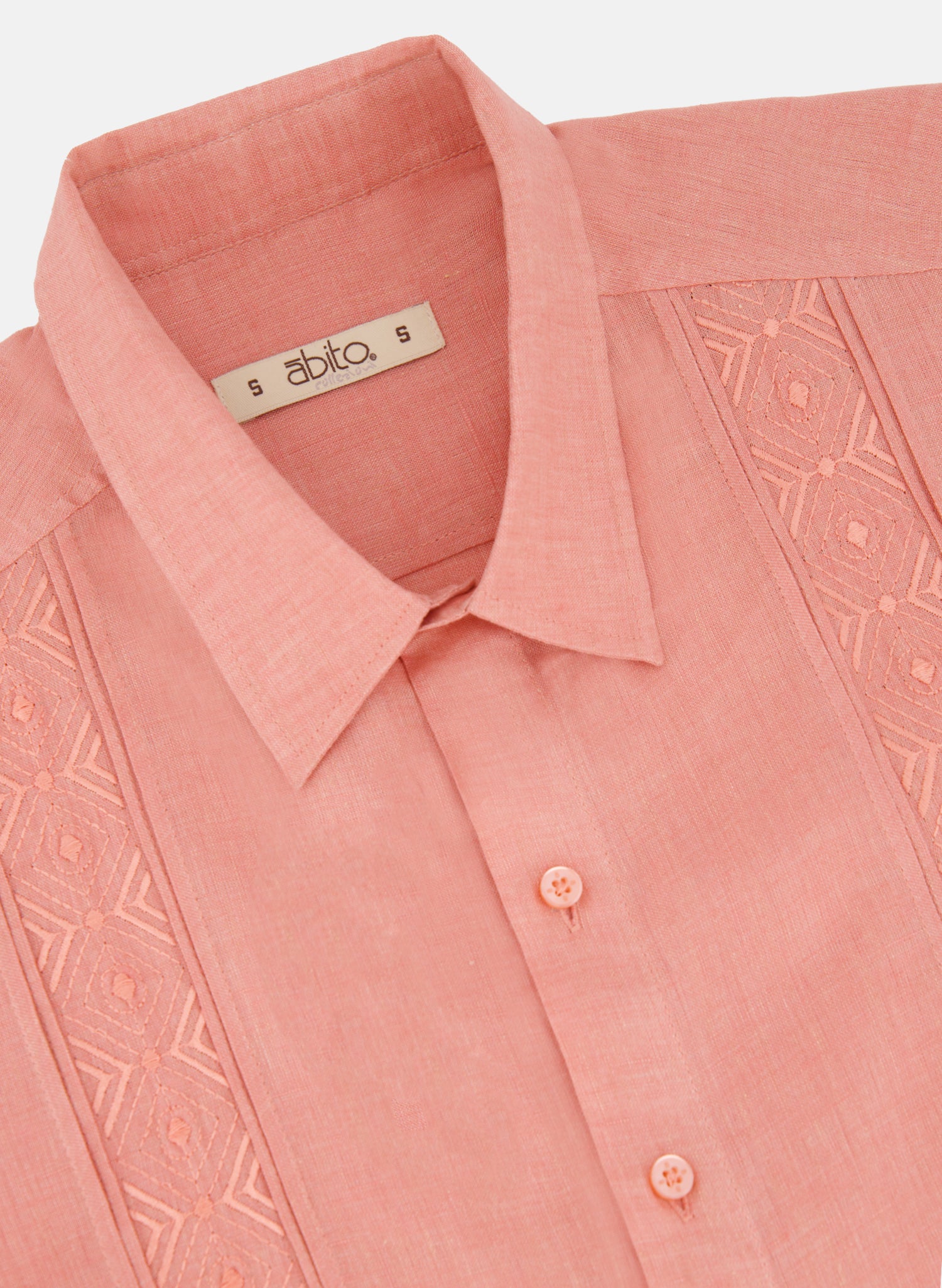 Guayabera Manga Corta Lino Algodón Kirio