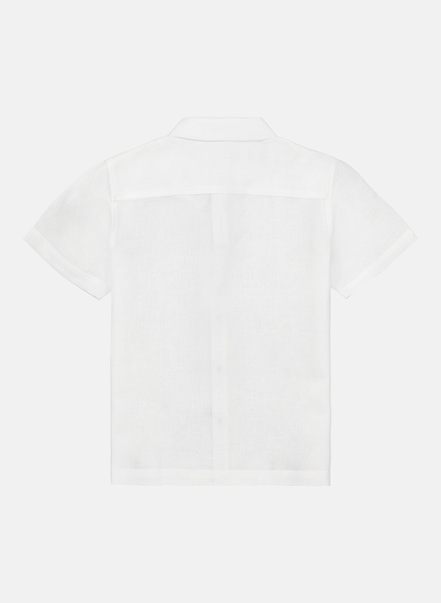 Camisa Guayabera Lino Algodón para niño Cachon