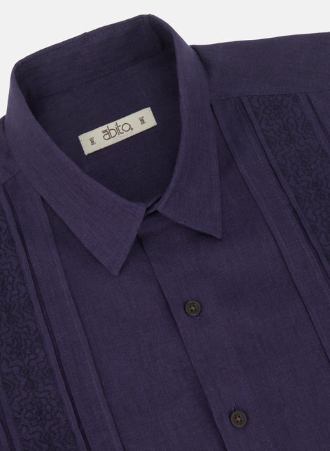 Guayabera Lino Algodón Parma