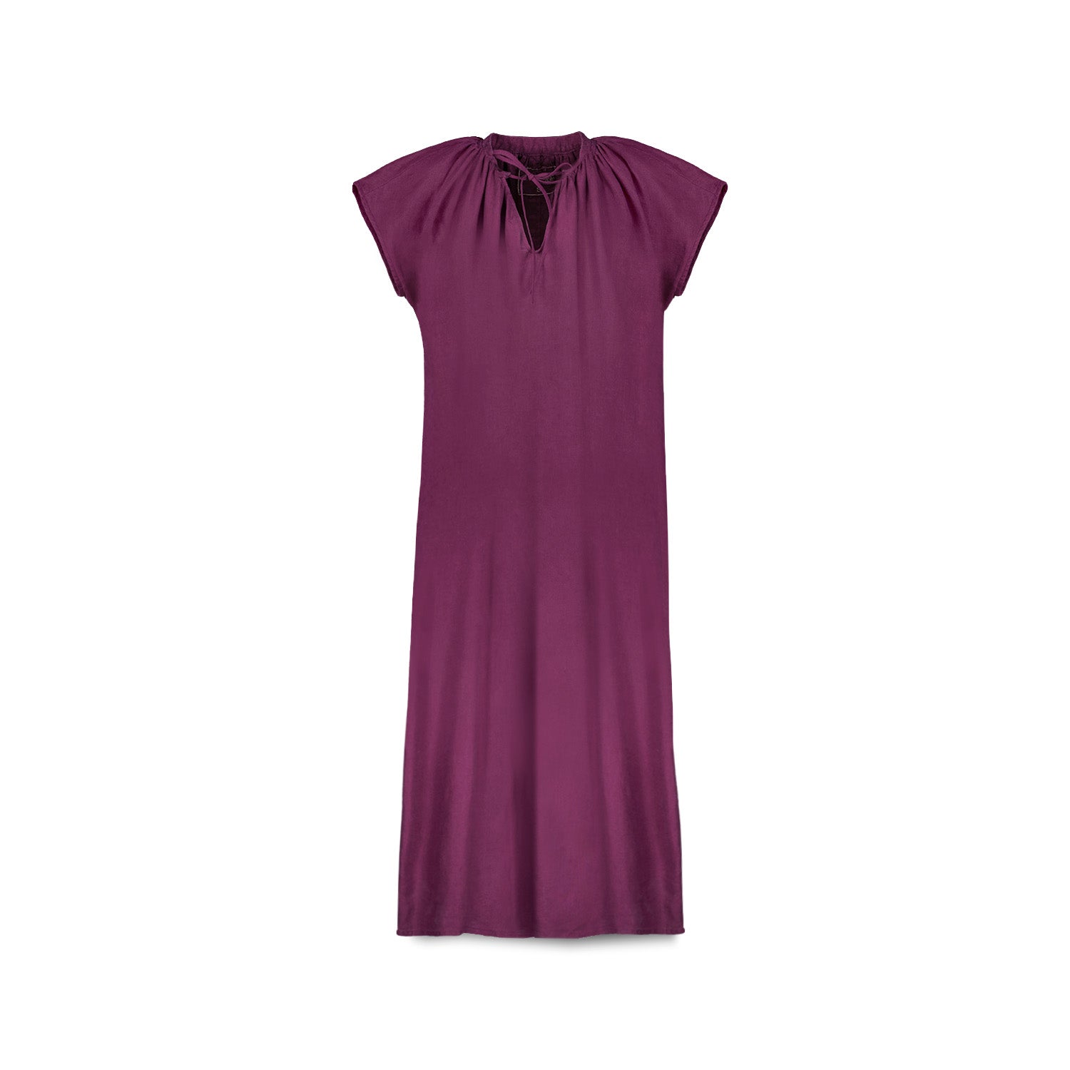 Vestido corto Lino Algodón Paranzella