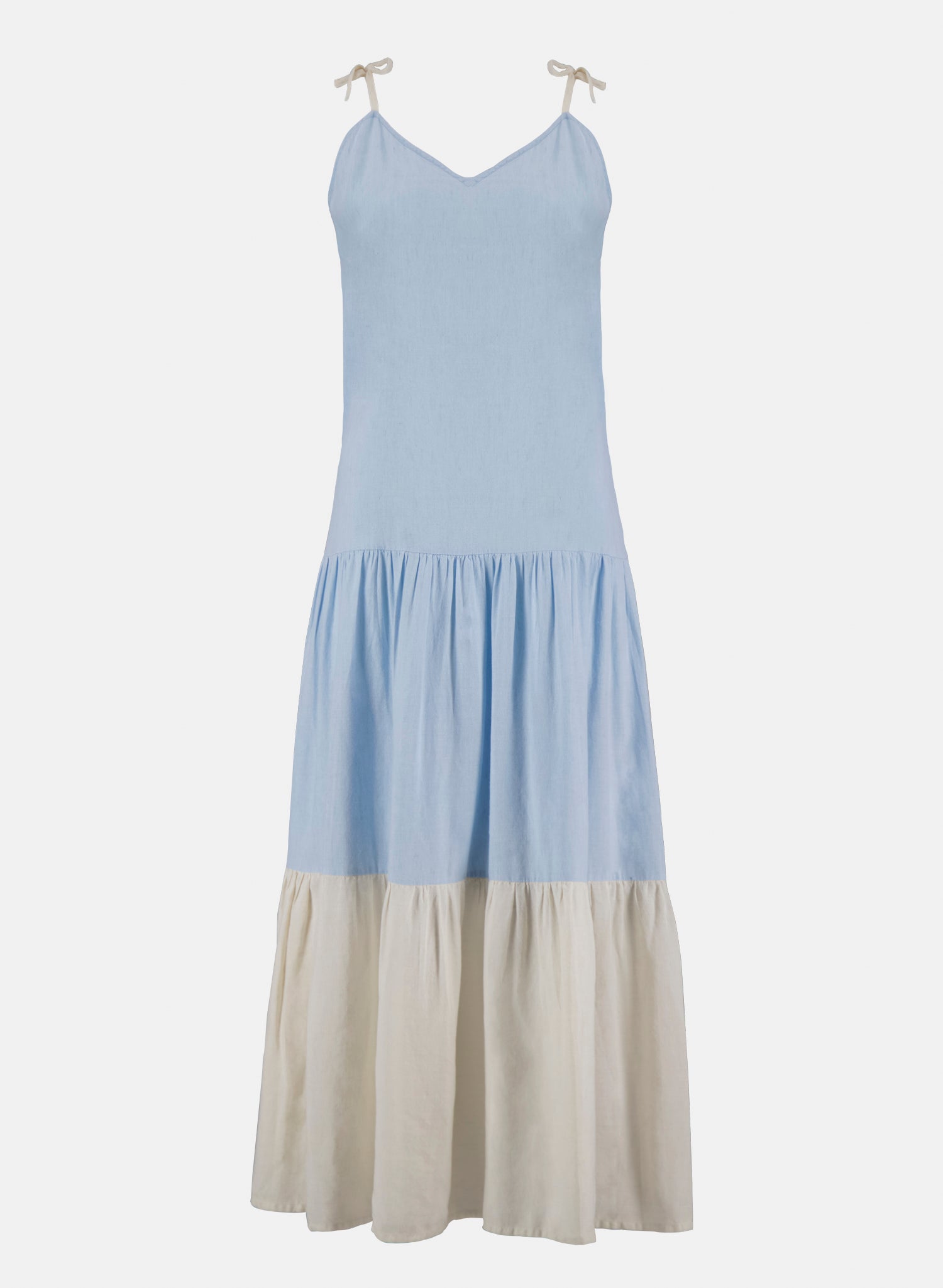 Vestido Largo Arie Azul