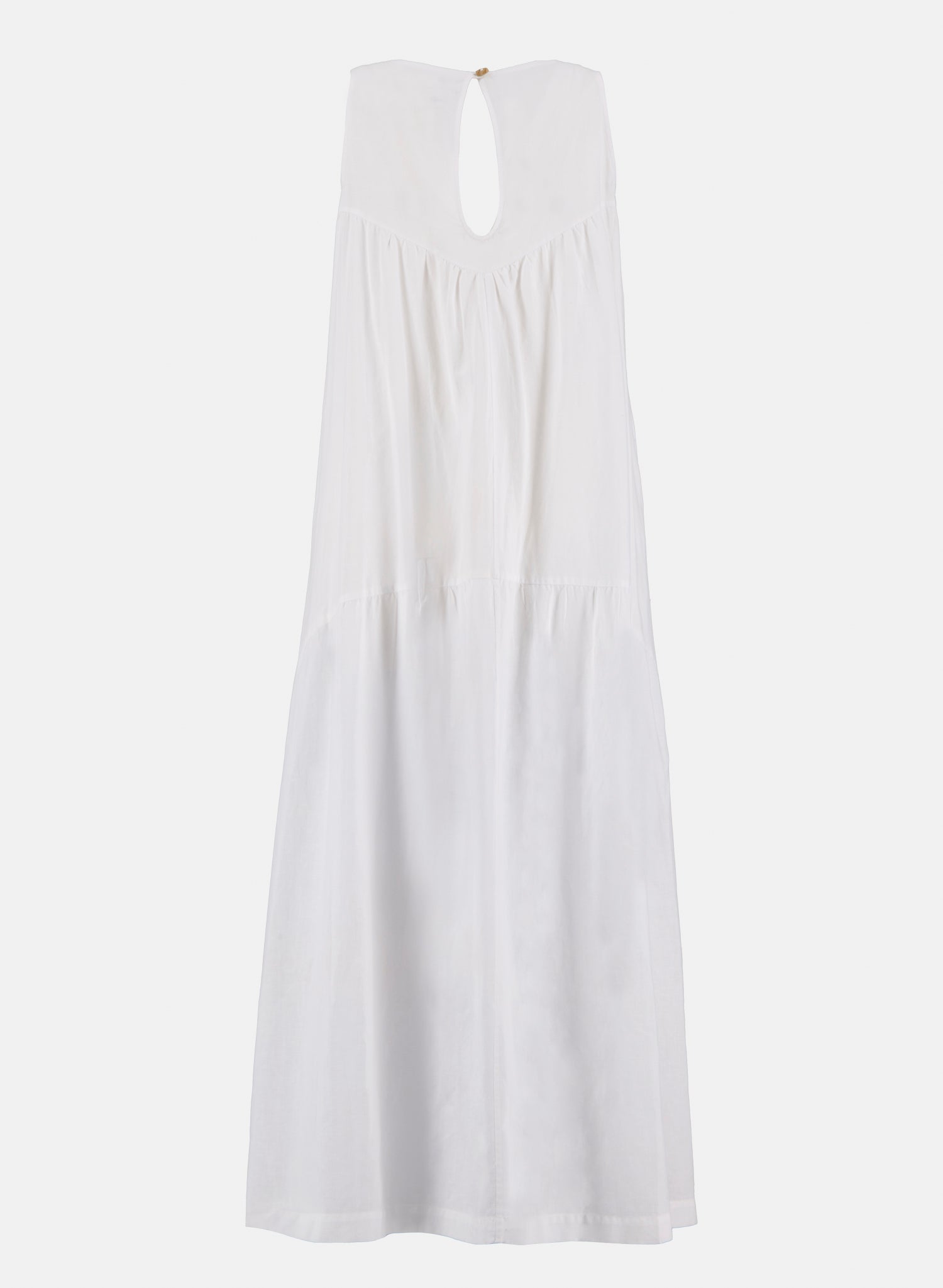Vestido Largo Lino Algodón Eubea