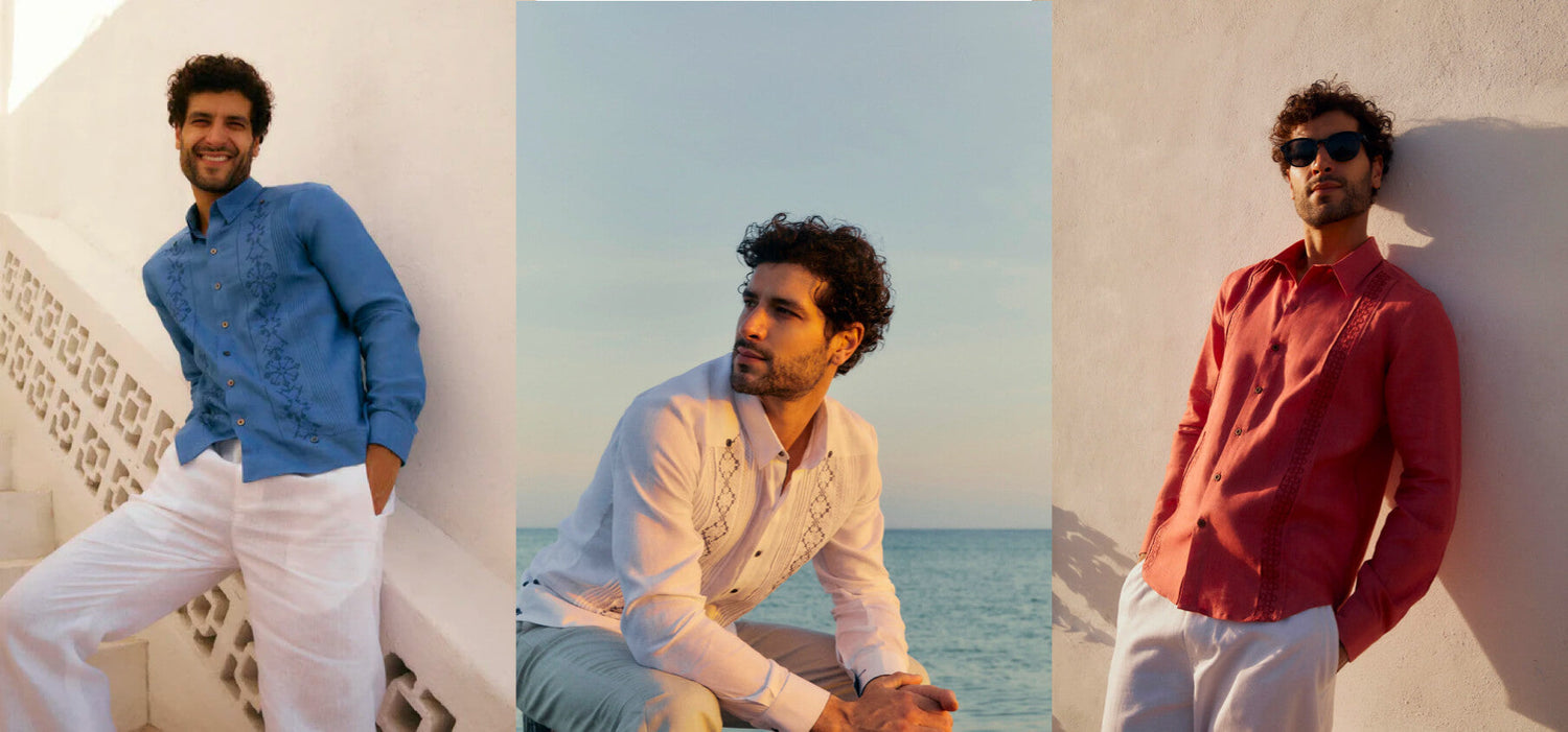 como vestir una guayabera