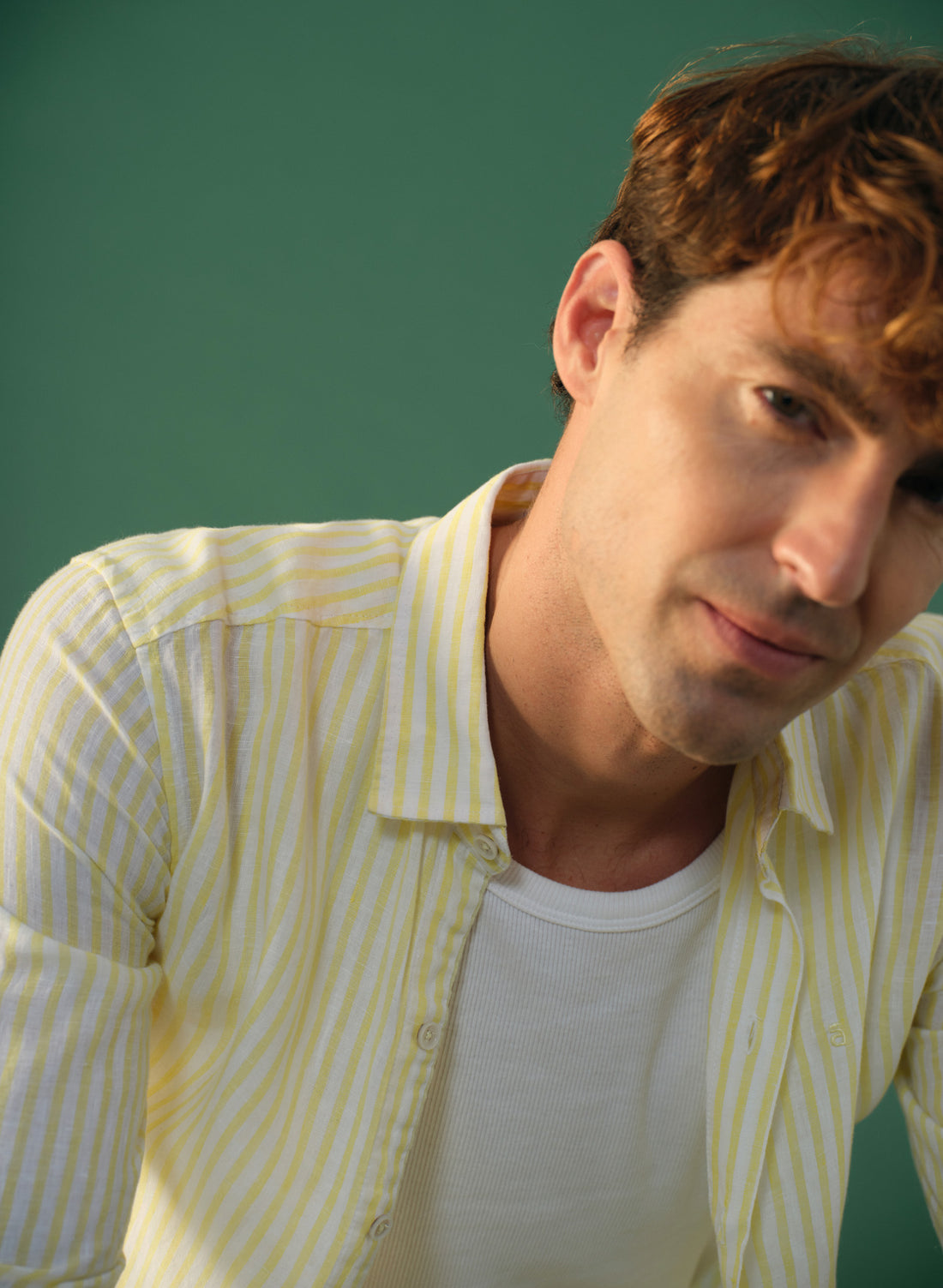 Camisa manga larga 100% Lino Balem