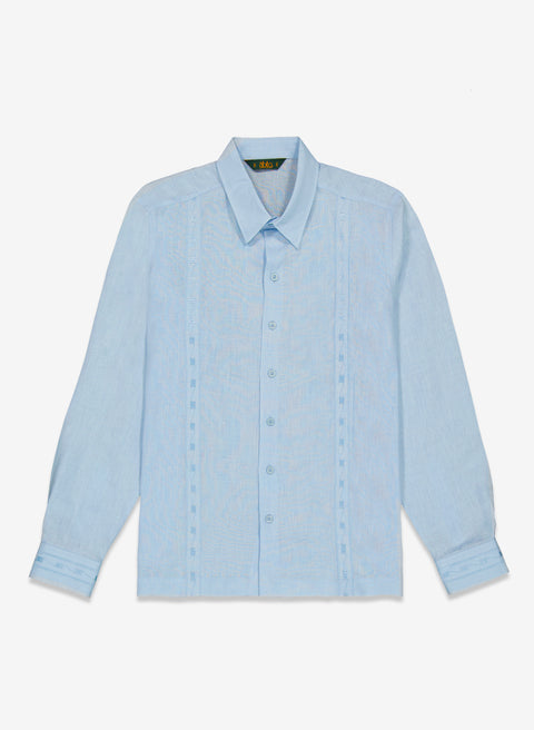 Guayabera manga larga Lino Algodón Vicente