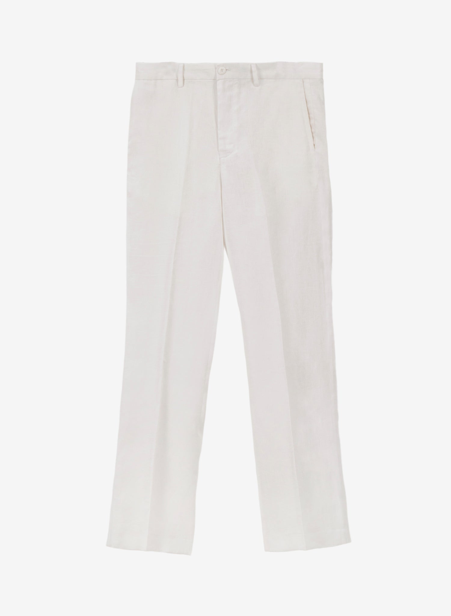 Pantalón Básico Slim Fit blanco