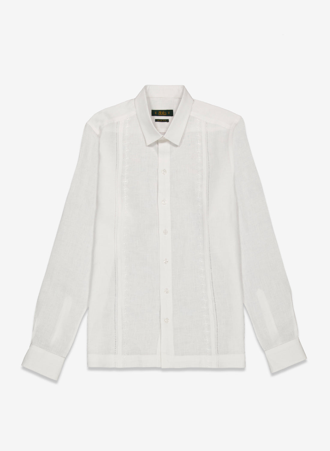 Guayabera manga larga Lino Algodón Cronus