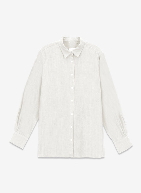 Blusa Camisera 100% lino Essenziale