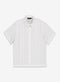 CAMISA GUAYABERA MANGA CORTA PRENDA FRONTAL 