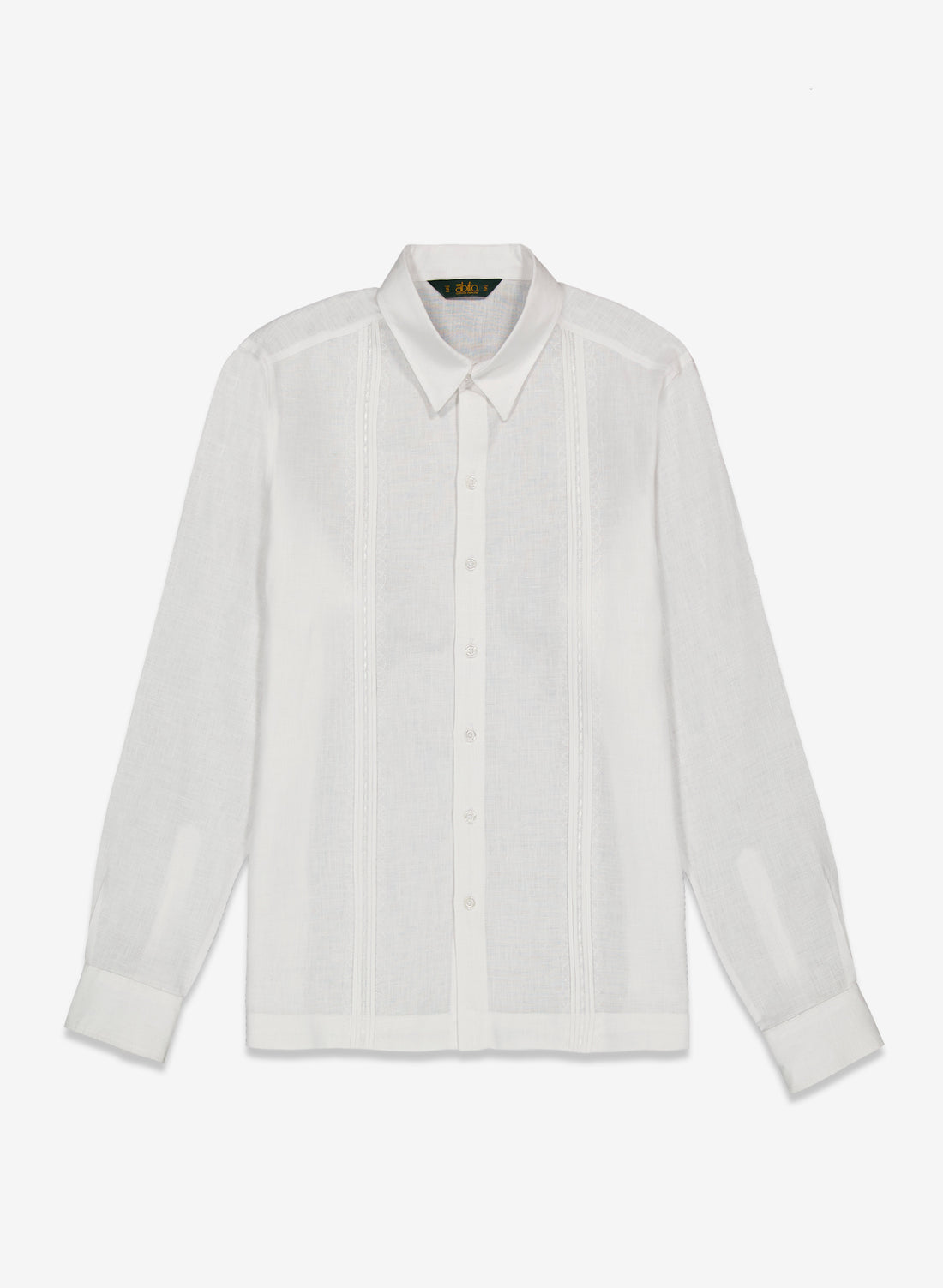 Guayabera manga larga Lino Algodón Trebor