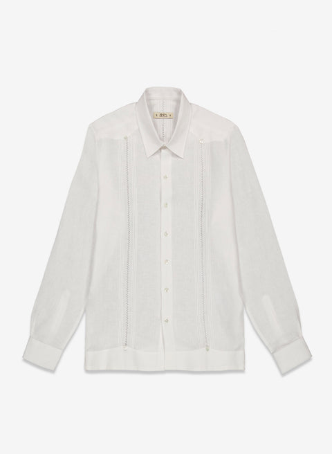 Guayabera manga larga 100% Lino Uman