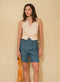 Short 100% Lino Bogaria