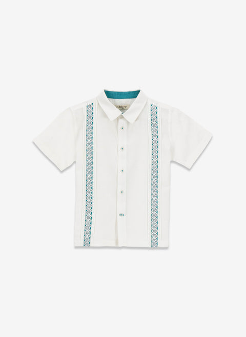 Guayabera para niño 100% Lino Blatter