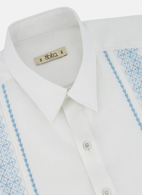 Guayabera 100% Lino Cachon TX