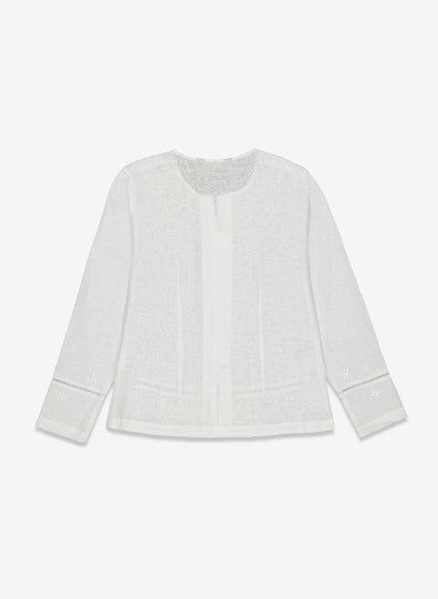 Blusa manga larga 100% Lino Aurora