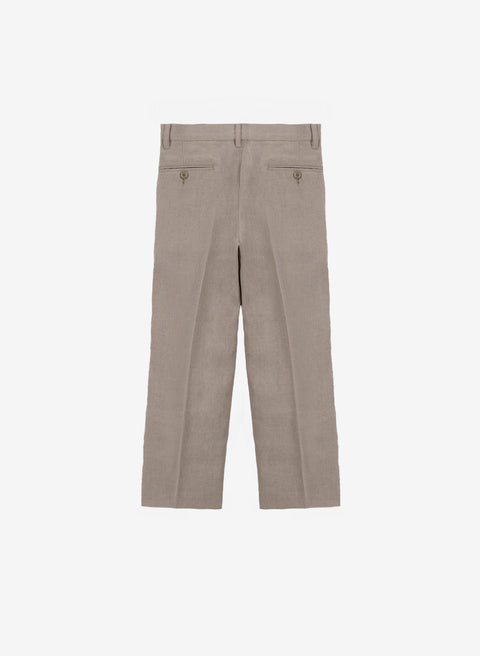 Pantalón Natural 100% Lino para Niño