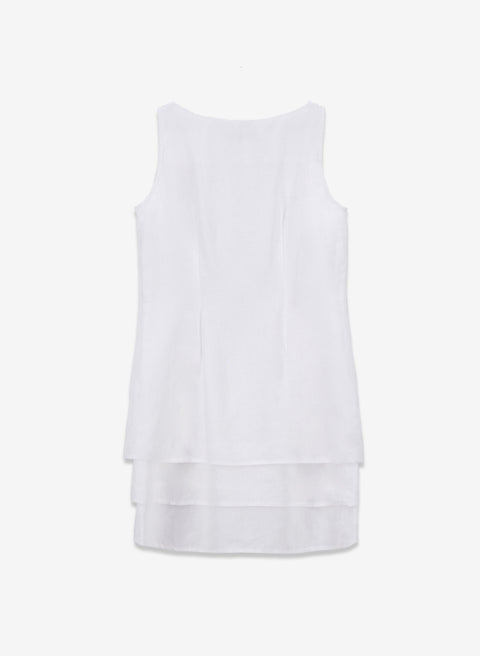 Vestido corto 100% Lino Kent