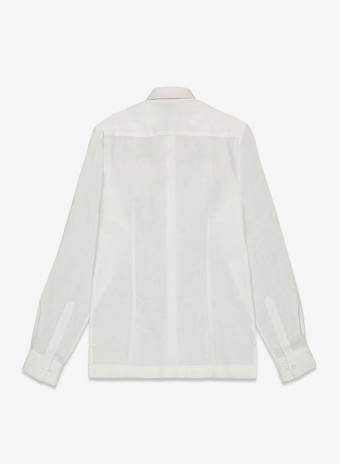 Guayabera manga larga Lino Algodón Cronus SF