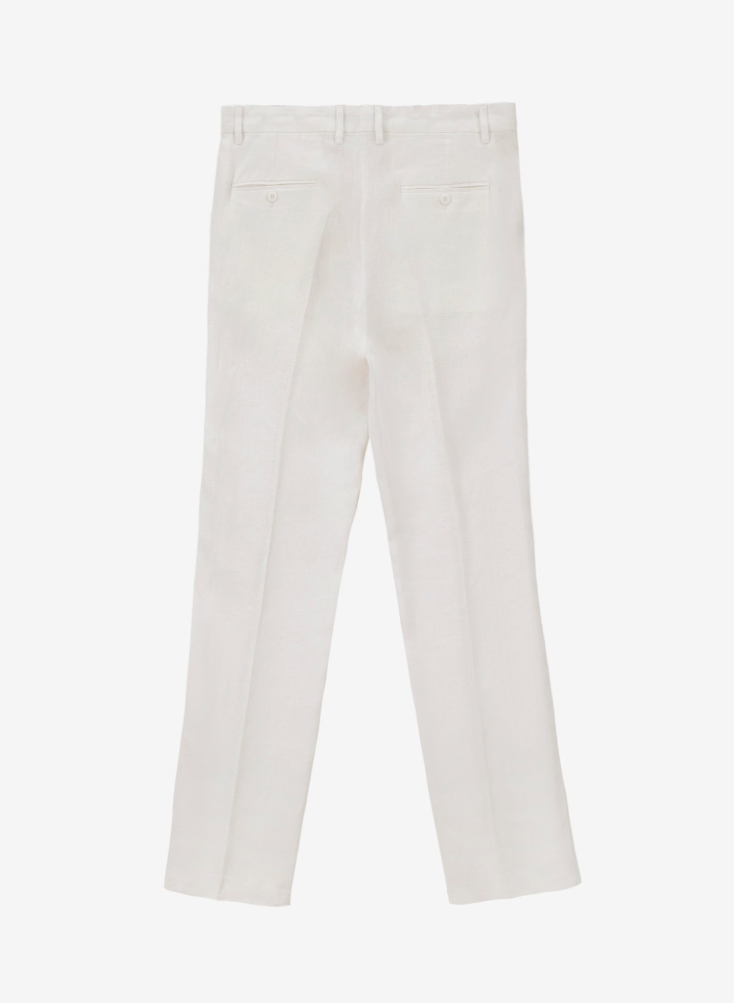Pantalón Básico Slim Fit blanco