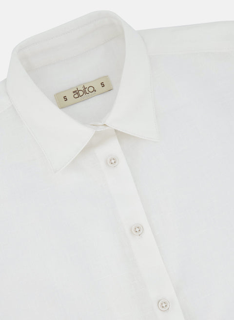 Blusa Camisera 100% lino Essenziale