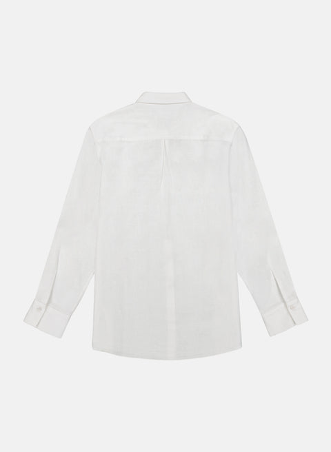 Camisa Manga Larga Lino Algodón Essenziale