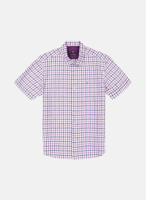 Camisa manga corta 100% Lino Park TX