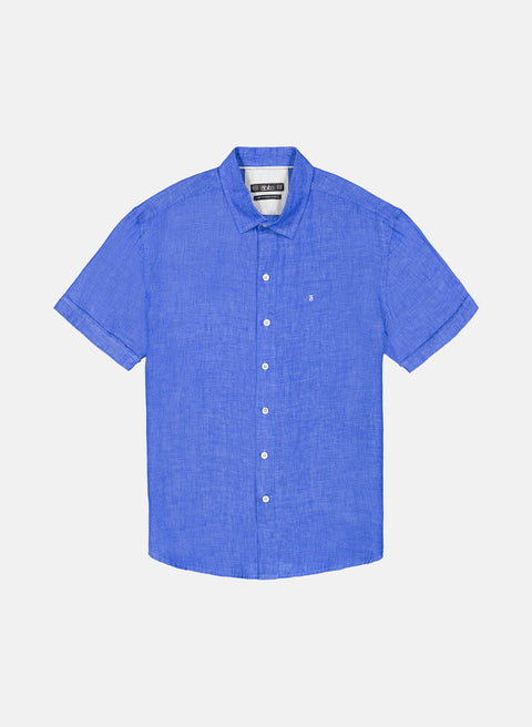 Camisa manga corta 100% Lino Park TX