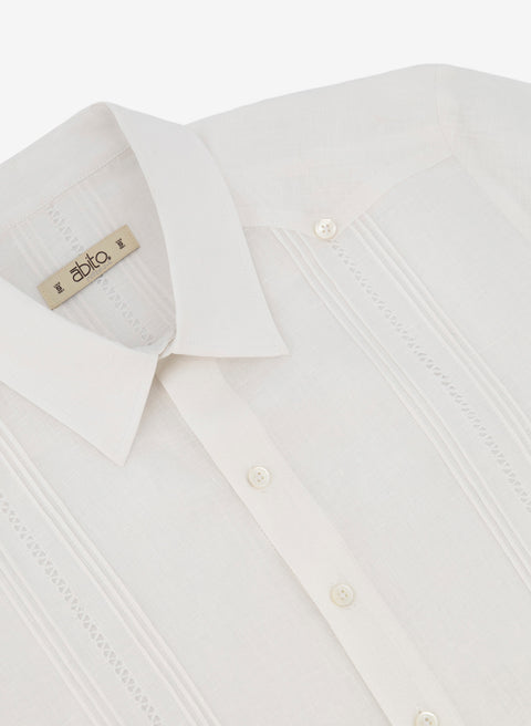 Guayabera manga larga 100% Lino Uman