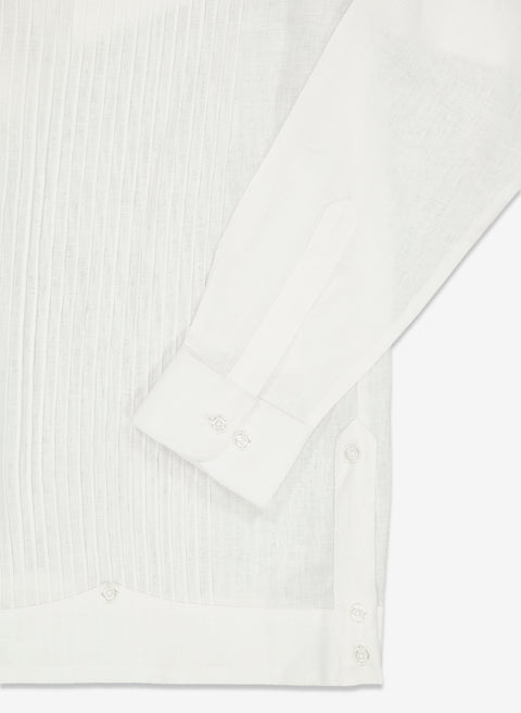 Guayabera manga larga 100% Lino Presidencial
