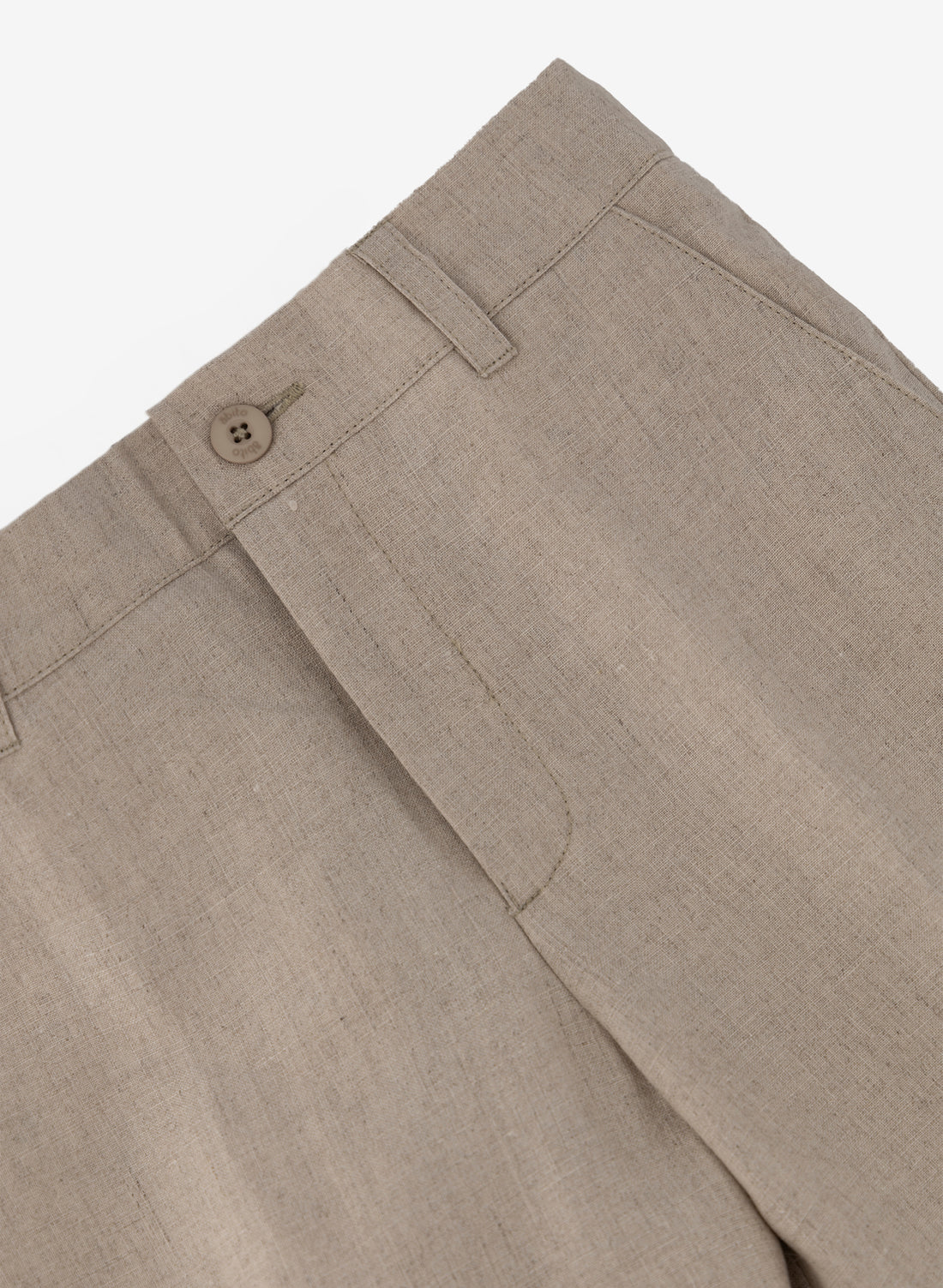 Pantalón con Elástico Natural 100% Lino para Niño
