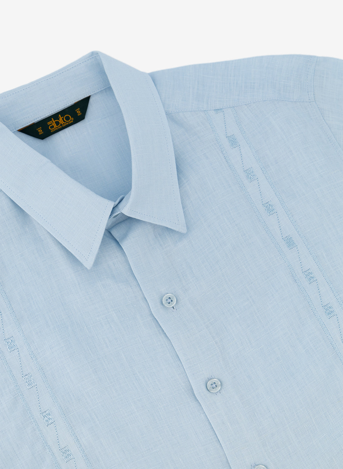 Guayabera manga larga 100% Lino Vicente