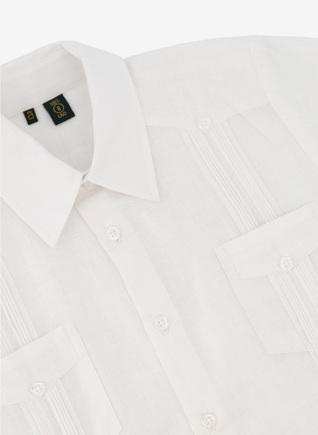 Guayabera de niño 100% Lino Tradicional
