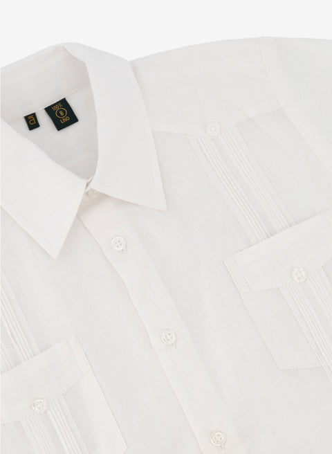 Guayabera de niño 100% Lino Tradicional