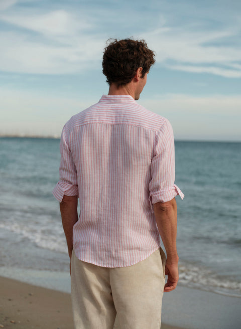Camisa manga larga Balem 100% Lino TX