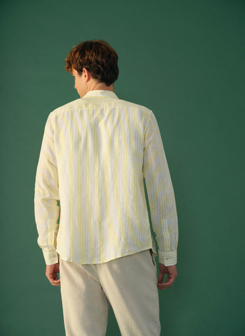 Camisa manga larga 100% Lino Balem