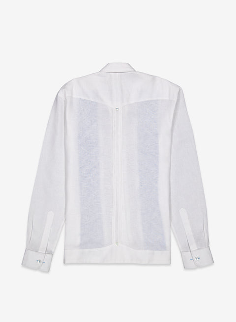 Guayabera Artesanal 100% Lino Cantil