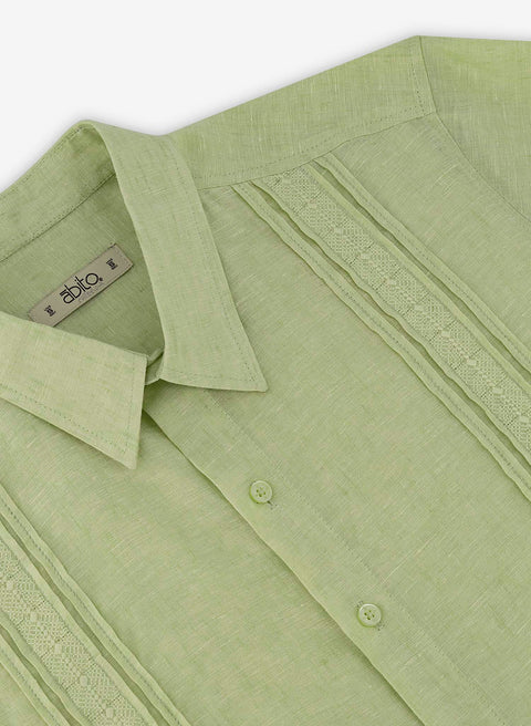 Camisa manga corta 100% Lino Elijah