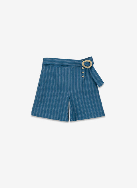 Short 100% Lino Bogaria