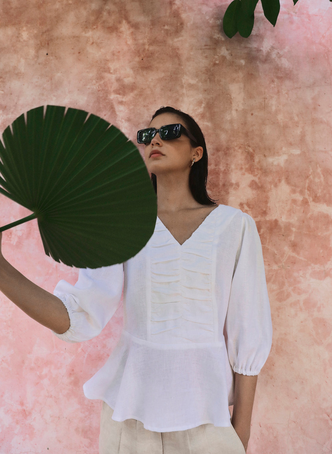 Blusa manga Tres Cuartos Farinacea