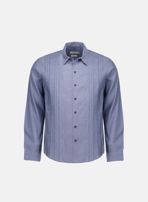 Guayabera manga larga Lino Algodón Adonis
