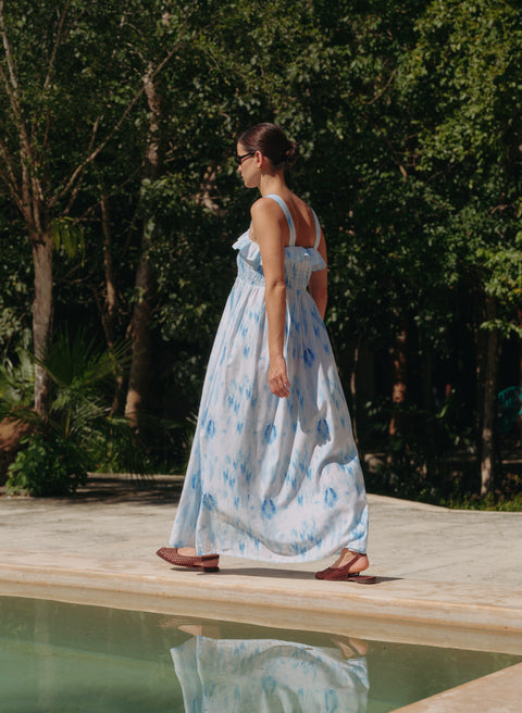 Vestido largo Lino Algodón Akumal