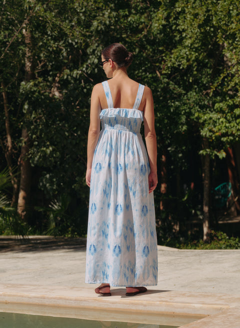 Vestido largo Lino Algodón Akumal