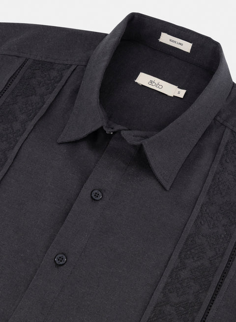 Guayabera manga corta 100% Lino Avag
