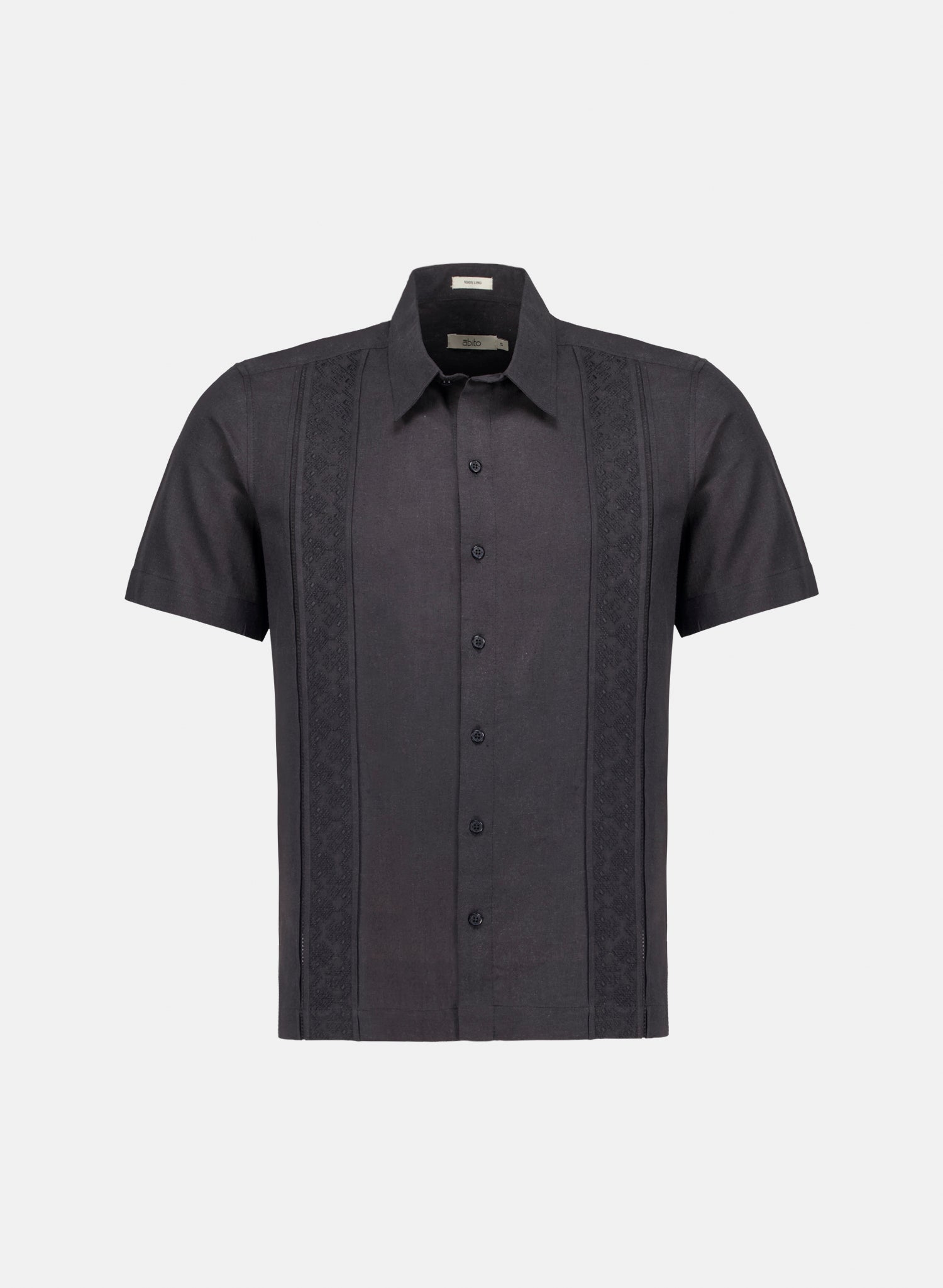 Guayabera manga corta 100% Lino Avag