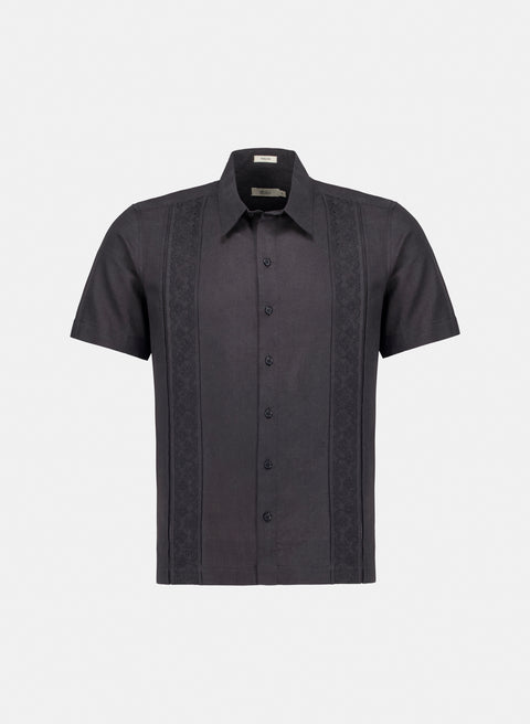 Guayabera manga corta 100% Lino Avag