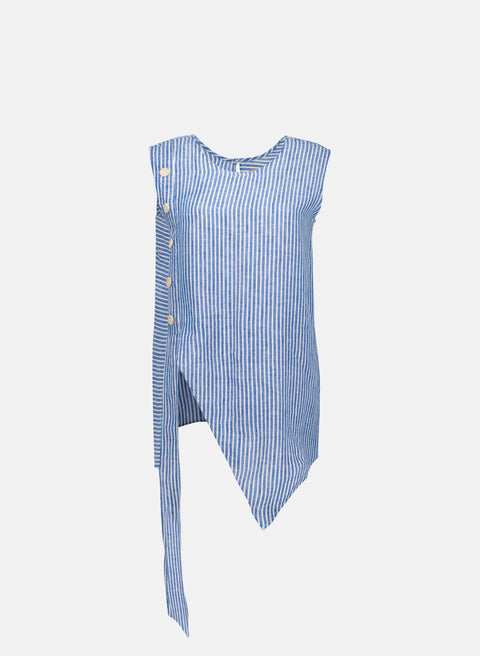 Blusa sin mangas 100% Lino Avy