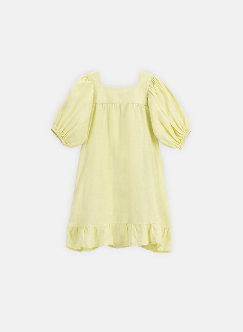 Vestido para niña 100% Lino Atsomita